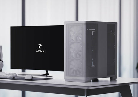 EAN 4711099479610 - APNX C1-R-WT-v1 Midi Tower Blanco imagen 4