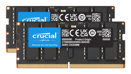 EAN 649528944641 - Crucial CT2K24G64C52CS5 módulo de memoria 48 GB 2 x 24 GB DDR5 6400 MT/s 262-pin SO-DIMM imagen 1