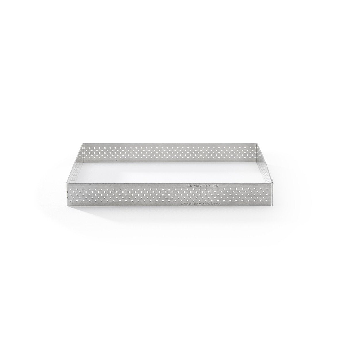 De Buyer Perforated Stainless Steel Square Tart Form 17,5cm (3099 23) Debuyer23) Debuyer 23)