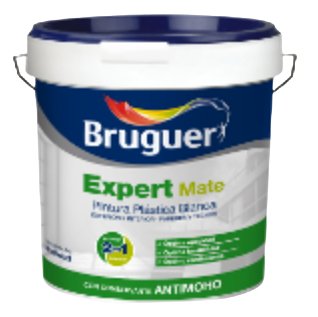 Pintura Pp Mate Blanca Expert 15l Para Interior Y Exterior 5208090 Bruguer