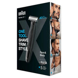 Recortadora De Barba  Braun Series Xt3 - Xt3200 Face + Body, Bartschneider Xt3200