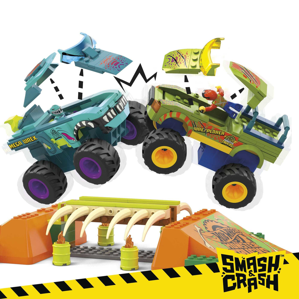 EAN 0194735102662 - MEGA Hot Wheels HKF89 juguete de construcción imagen 4