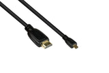 EAN 4014619553938 - Alcasa 4532-020 cable HDMI 2 m HDMI tipo A (Estándar) HDMI tipo D (Micro) Negro imagen 1