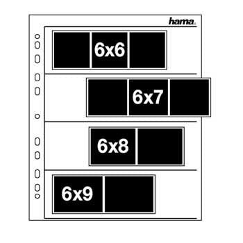 EAN 4007249022592 - Hama Negative sleeves, 60 - 70 mm, Glassine matt álbum de foto y protector 4 hojas 60 x 70 mm imagen 1