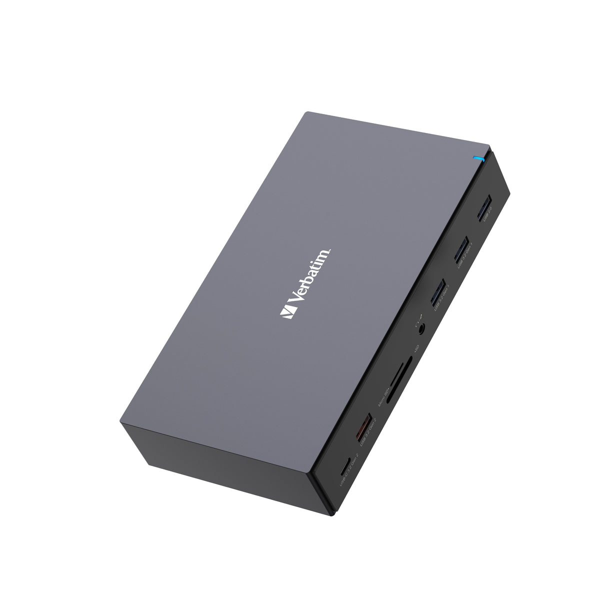 Verbatim Usb-C Pro Dockingstation Cds-17 Con Hdmi/4k/Rj45/Usb-A/Usb-C/Sd