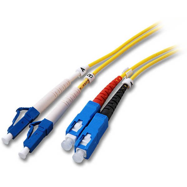 Efb Duplex Cable De Red Lc-Sc Os2 G652d 7,5m Lszh 2mm Gelb