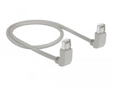 Delock Cable De Red Rj45 Cat.6a S / Ftp Acodado Arriba 0,5 M