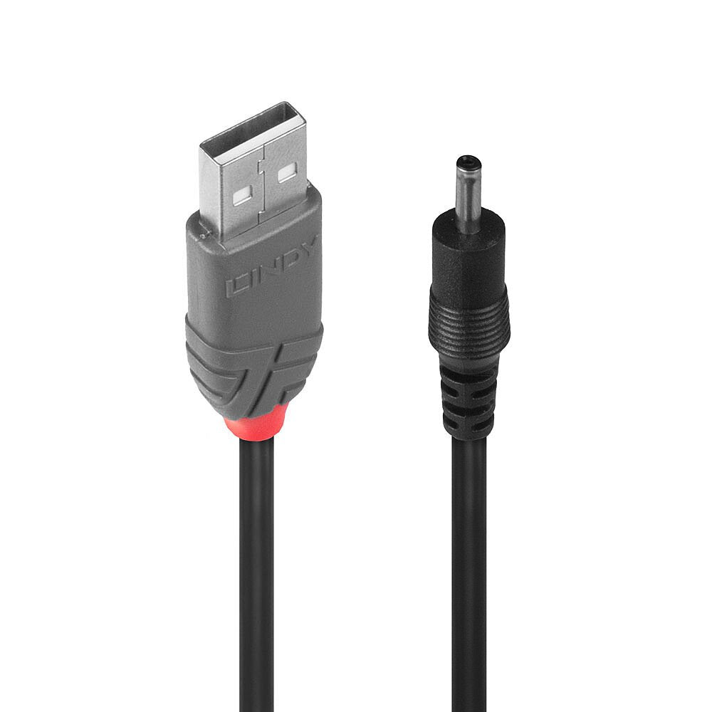 Cable Lindy Usb A St - Conector Cilíndrico Cc 3,5 / 1,35 Mm M 1.50m