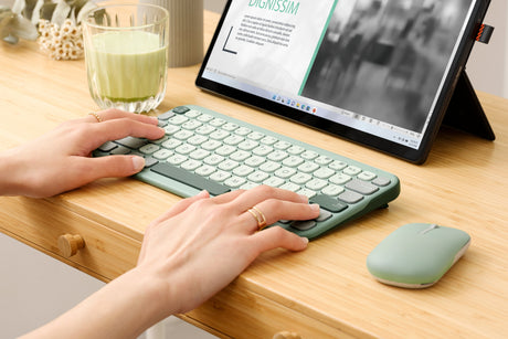EAN 4711387539019 - ASUS KW100 KEYBOARD/GN/UI/80 teclado Universal Bluetooth Verde imagen 10