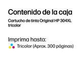 EAN 0889894860781 - HP 304XL Tri-color Original Ink Cartridge cartucho de tinta 1 pieza(s) Alto Cian, Magenta, Amarillo imagen 3