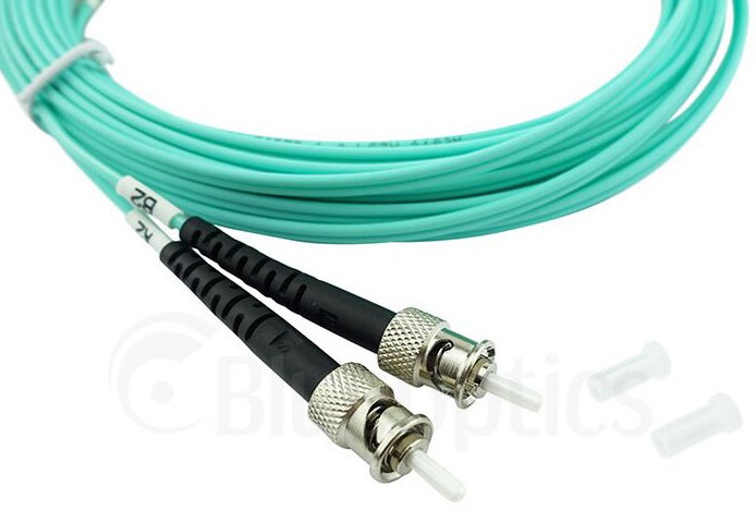 Blueoptics Sfp3333eu1mk Cable De Fibra Optica 1 M St Om3 Color Aguamarina