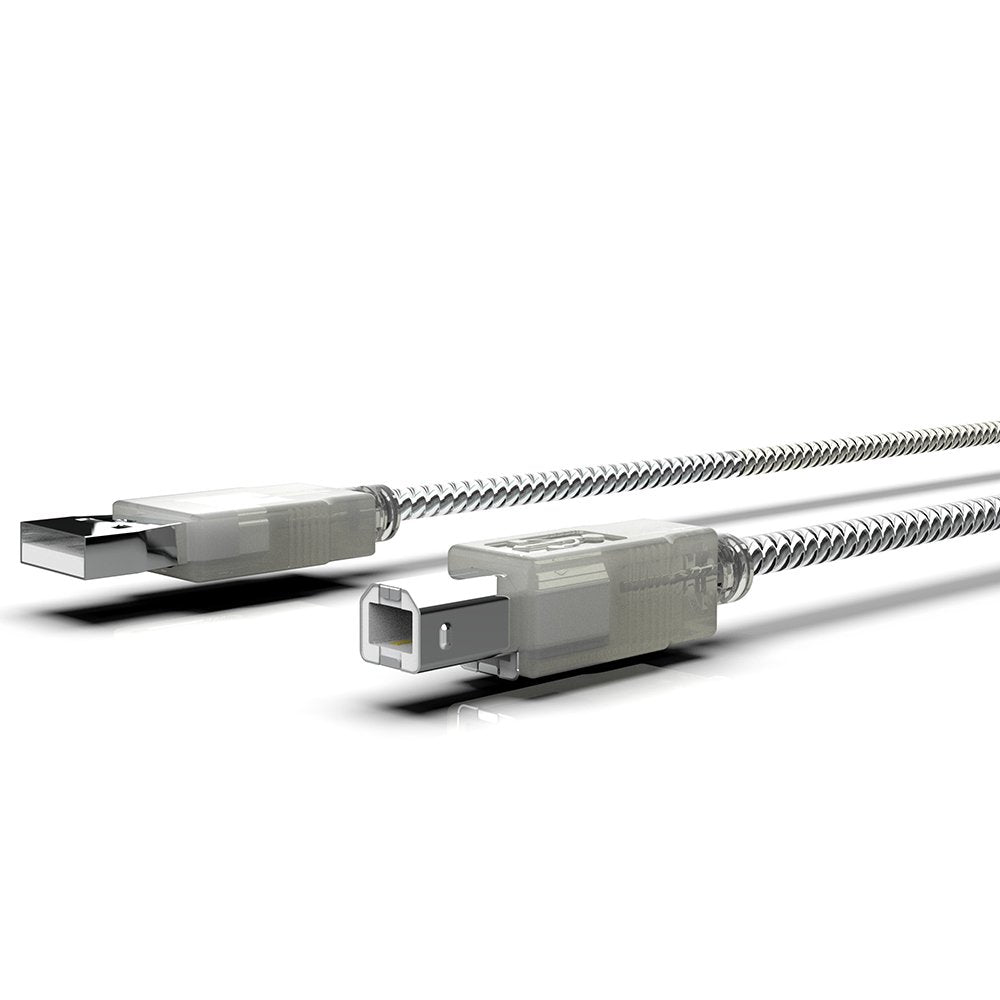 Inca Druckercable Usb-A2.0->Anschluss Drucker 1.50m Transp.