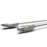 Inca Druckercable Usb-A2.0->Anschluss Drucker 1.50m Transp.