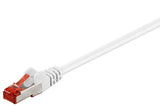 Cable De Red Cat6 1.0m Blanco S Ftp 2xrj45 Lsoh Cu