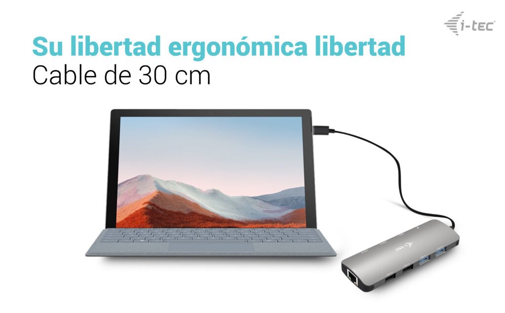 I-Tec Usb-C Metal Nano 2x Hdmi Docking Station + Pd 100w