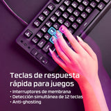 EAN 0198990307879 - HyperX Eve 1800 teclado Juego USB Negro imagen 6