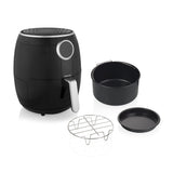 EAN 8713016097583 - Tristar FR-6956 freidora Sencillo 4,5 L Independiente 1500 W Freidora de aire caliente Negro, Plata imagen 18