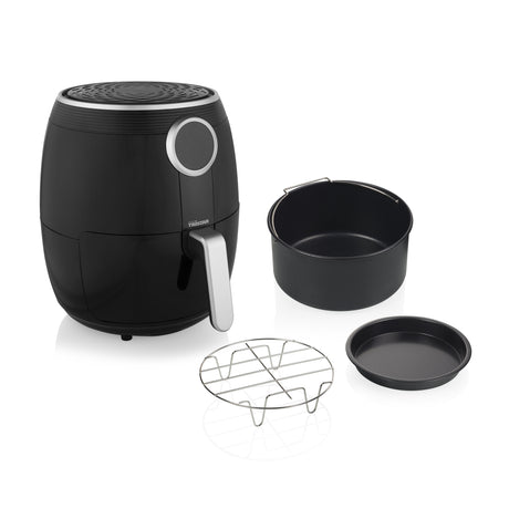 EAN 8713016097583 - Tristar FR-6956 freidora Sencillo 4,5 L Independiente 1500 W Freidora de aire caliente Negro, Plata imagen 18
