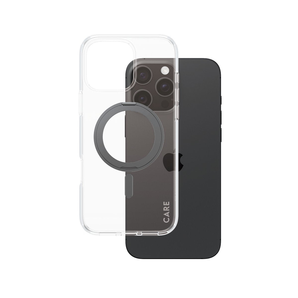 EAN 5715685003851 - PanzerGlass CARE™ by ® Case Transparent w. Black Kickstand & MagSafe iPhone 16 Pro Max funda para teléfon imagen 1