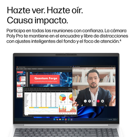 EAN 0826581201014 - HP EB 8 G2I 16 AI U7 356H 32GB/1T PC Copilot+ PC Intel Core Ultra 7 Portátil 40,6 cm (16") WUXGA LPDDR5x- imagen 11