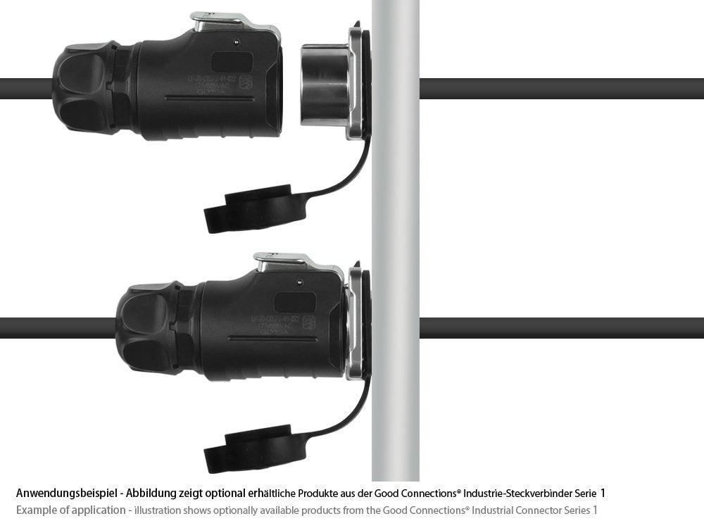 EAN 4014619709342 - Alcasa IC01-20P303 conector S1 - Power (3-Pin) Negro imagen 4