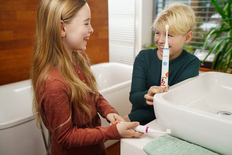 EAN 8590393324514 - Eta Sonetic Kids Maxipes Niño Cepillo dental sónico Rosa, Blanco imagen 11