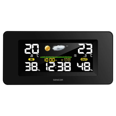 EAN 8590669270217 - Sencor SWS 5270 estación meteorológica digital Negro, Blanco LCD AC/Batería imagen 2