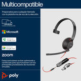 EAN 0197498429427 - HP Poly Blackwire 5210 Monaural USB-C Headset +3.5mm Plug +USB-C/A Adapter Alámbrico Diadema Oficina/Cent imagen 6