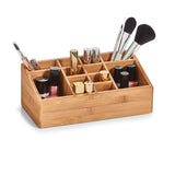 Zeller Escritorio-Organizer Natural Bambus 12 Compartimentos 25,4 X 12,0 X 10,0 Cm