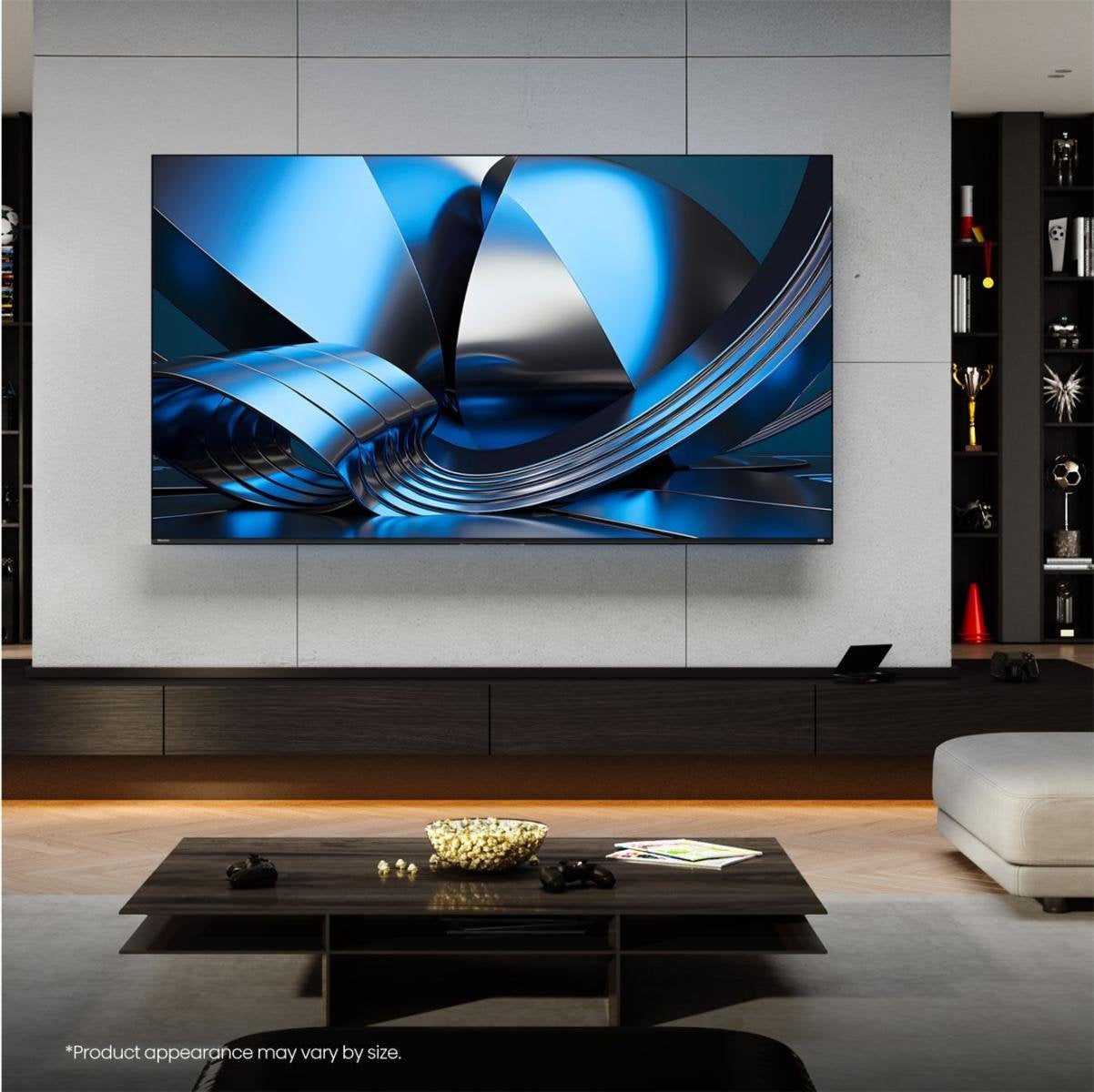 139,0cm 55" (3840x2160) Hisense 55u7se Smart Tv 4k Uled Miniled 6ms 144hz Hdmi Usb Lan Hdr Vesa Wifi Bluetooth Black
