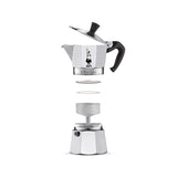 Cafetera Italiana Bialetti Moka Express 0,06 L Aluminio, Negro