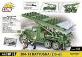 Cobi 2280 Historical Collection Wwii Bm-13 Katyusha Rocket Launcher (Zis-6) 440 Bricks