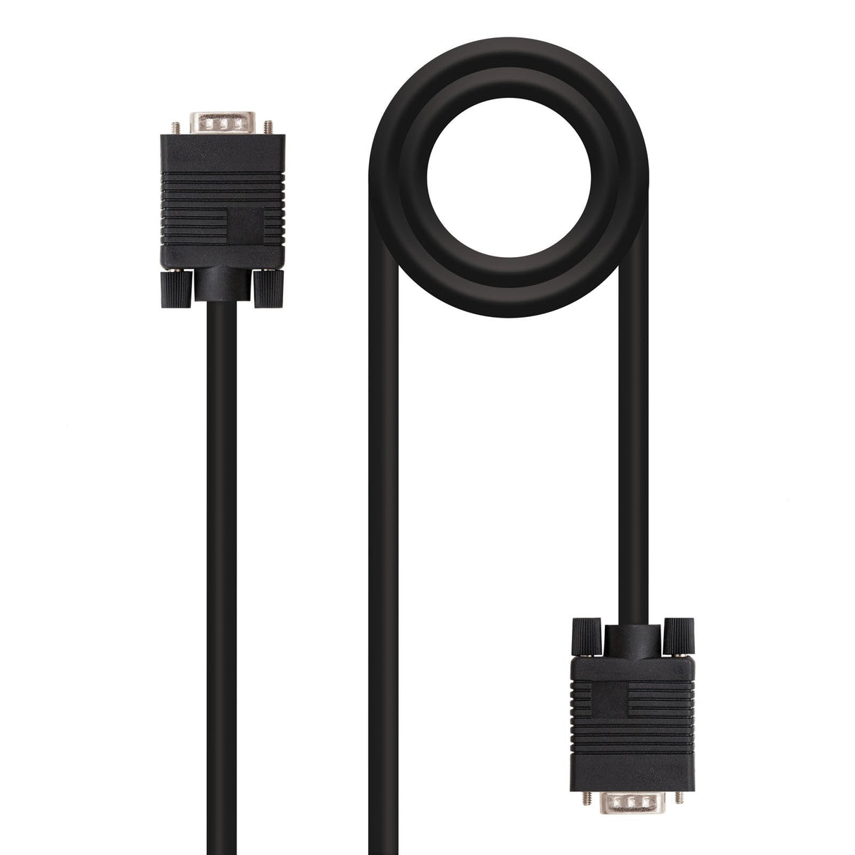 Nanocable Cable Svga Hdb15 Macho A Hdb15 Macho 1.80m - Negro