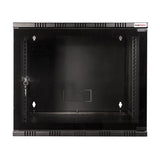 19" Wallmount Soho Box 12u 540*550, Flatpack, Negro