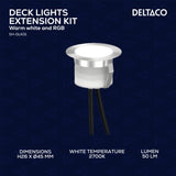 Deltaco Smart Home Terassenbeleuchtung Set