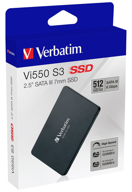 EAN 0023942493525 - Verbatim Vi550 S3 2.5" Serial ATA III 3D NAND imagen 1