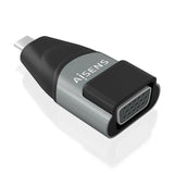 Aisens Adaptador Conversor Aluminio Usb-C A Vga, Usb-C/M-Hdb15/H, Gris