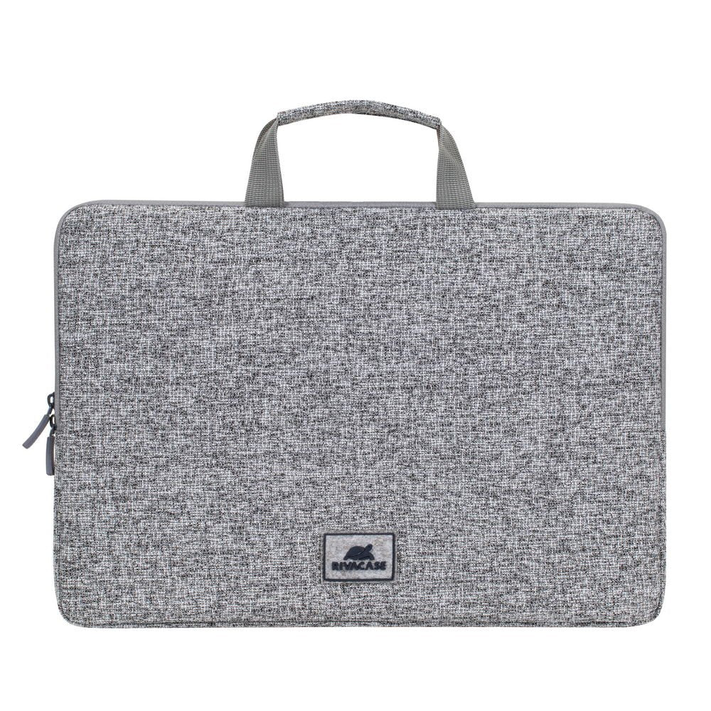 Rivacase 7915 Funda Para Portatil Gris Claro 13,3 Con Asas