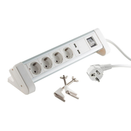 EAN 4017538115539 - S/CONN maximum connectivity 60317-W base múltiple 1,5 m 4 salidas AC Blanco imagen 1