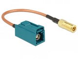Delock Antennencable Fakra Z Buchse > Smb Buchse Rg-316 15cm