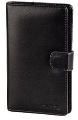 Hama Vegas Estuche Para 5 Memorias Usb - Universal - Cuero - 8.2x1.6x13.9cm - Negro