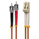 Cable Dúplex De Fibra Óptica Lindy Lc/St Om2 1m 50/125æm Multimodo