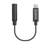 Boya 3.5mm Female Trs To Male Type-C Adapter