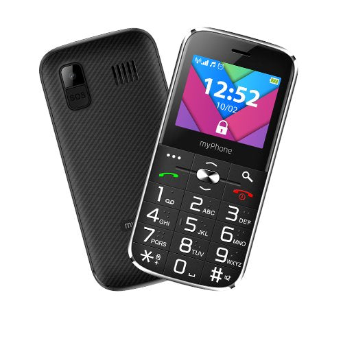 Telefono Movil Myphone Halo C Black 2.2" Negro