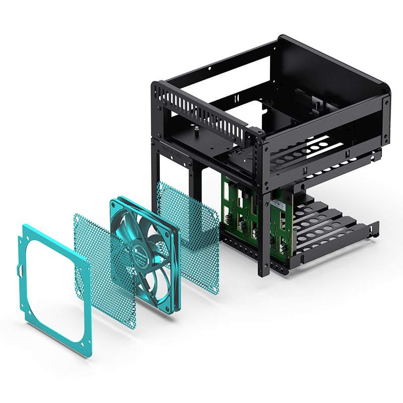 Jonsbo N2 Mini-Itx Gehäuse - Negro