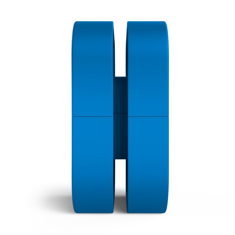 Nzxt Organizador Cables & Auriculares Puck. Con Iman. Azul Puck - 147g, Max 2kg