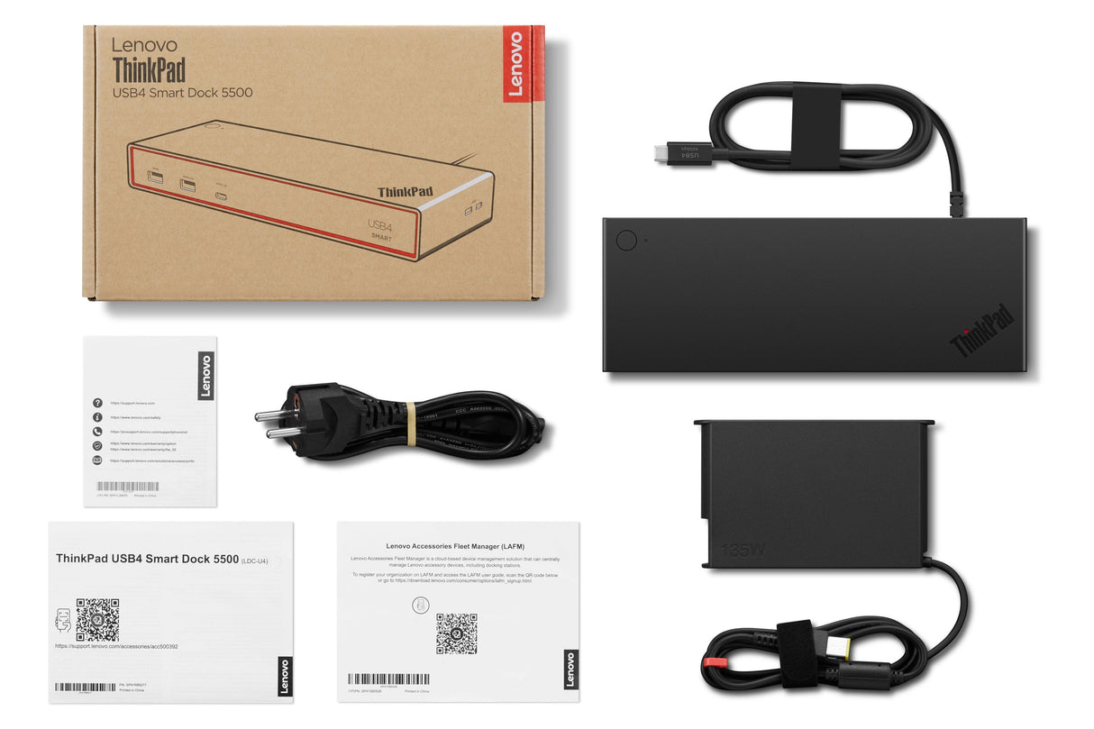 Lenovo Thinkpad Usb4 Smart Dock 5500 W 135w Doc0269a