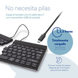 R-Go Split Break Keyboard,  Qwerty (Pt), Bluetooth, Black