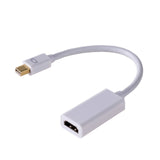 Adaptador Akyga Ak-Ad-38 (Mini Displayport M - Hdmi F; 0,15 M; White Color)