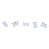 Inline® Crimp Plugs Cat.6a Rj45 Shielded, With Bend Protection And Insertion Guide, Black, 100pcs. Pack